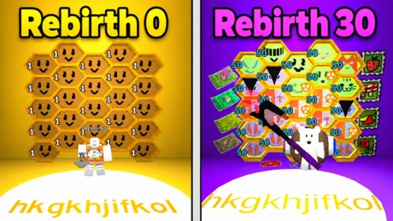 BSS 1:1 - Rebirths official Roblox cover art